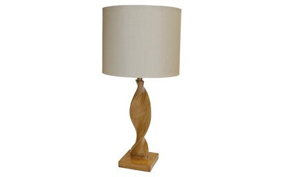 Tuscany Brown Table Lamp with Cream Shade | Lighting | ScS