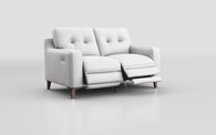 Ruffio 2 Seater Power Recliner Sofa, MACADAMIA-OPTICAL-WHITE-000 Ruffio 2 Seater Power Recliner Sofa | Ruffio Sofa Range | ScS