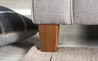 Hugo Fabric 1 Corner 3 Left Hand Facing Chaise Scatter Back Sofa, HILTON COLLECTION GREY 1 Hugo Fabric 1 Corner 3 Left Hand Facing Chaise Scatter Back Sofa | Hugo Sofa Range | ScS