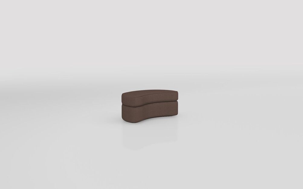 Theo Fabric Large Twister Footstool | Theo Sofa Range | ScS