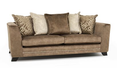 Living Majestic Fabric 4 Seater Sofa Scatter Back | Majestic Sofa Range | ScS