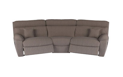 Living Cloud Fabric 4 Seater Curved Manual Recliner Sofa | Cloud Sofa Range | ScS