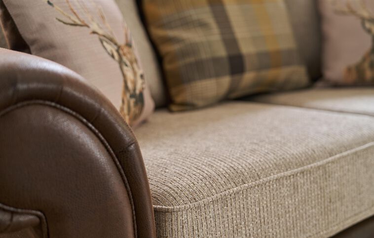 Living Amble Fabric Love Chair Standard Back Living Amble Fabric Love Chair Standard Back