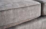 Paisley Banquette Footstool, ANEMONE WHITE 003 Paisley Banquette Footstool | Paisley Sofa Range | ScS