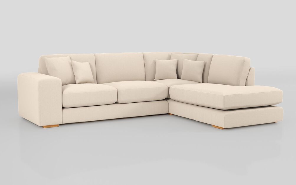 Fincham 2 Corner 1 Chaise Sofa Standard Back, ANEMONE-WHITE-003 Fincham 2 Corner 1 Chaise Sofa Standard Back | Fincham Sofa Range | ScS