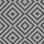 Inspire Westwood Fabric Ottoman Stool, 7087 CHARCOAL LINEN KARA DIAMOND, swatch