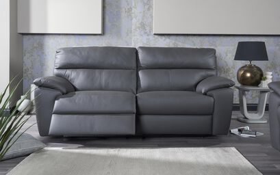 Sisi Italia Marco Leather 3 Corner 3 LHF Power Recliner with RHF Chaise | Marco Sofa Range | ScS