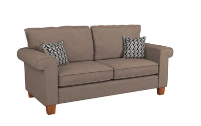 Living Ellie Fabric 3 Seater Standard Back Sofa | Ellie Sofa Range | ScS