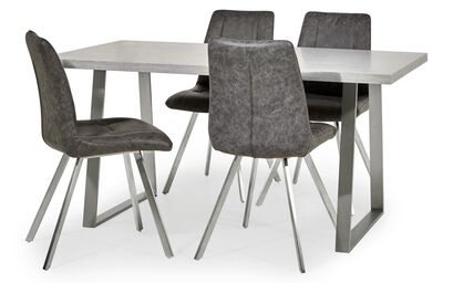 Endurance Diamond Dining Table & 4 Chairs | Endurance Diamond Furniture Range | ScS