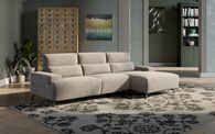 Poggio 3 Seater Power Recliner Left Hand Facing Sliding Chaise with Power Head Tilt, AZALEA-PINK-440 Poggio 3 Seater Power Recliner Left Hand Facing Sliding Chaise with Power Head Tilt | Poggio Sofa Range | ScS