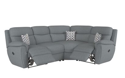 Living Ashton Fabric 2 Corner 1 Manual Recliner Sofa | Ashton Sofa Range | ScS