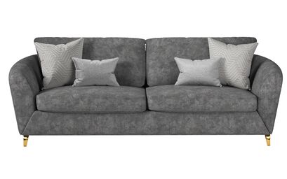 Flo 4 Fabric Seater Sofa | Flo Sofa Range | ScS