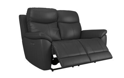 Living Ethan 2 Seater Power Recliner Sofa with Head Tilt & Lumbar | Ethan Sofa Range | ScS