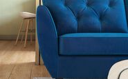 Tinsley Compact Velvet 3 Seater Sofa Tinsley Compact Velvet 3 Seater Sofa