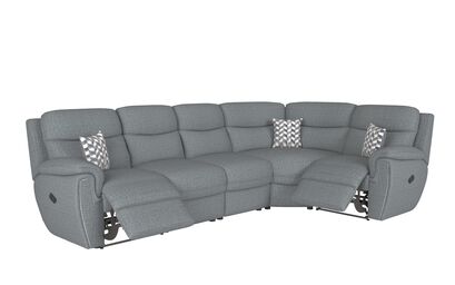 Living Ashton Fabric 3 Corner 1 Manual Recliner Sofa | Ashton Sofa Range | ScS