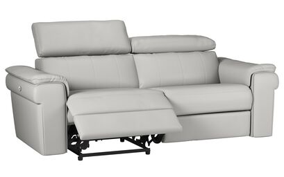 Sisi Italia Angelo Leather 3 Seater Power Recliner Sofa | Angelo Sofa Range | ScS