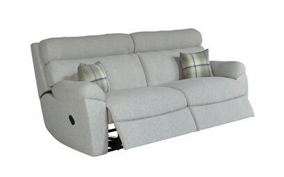 Living Cloud Fabric 3 Seater Manual Recliner Sofa | Cloud Sofa Range | ScS