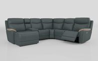 Eldwick 3 Corner 3 Right Hand Facing Power Left Hand Facing Console & Chaise Sofa with Head Tilt | Eldwick Sofa Range | ScS