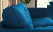 Tinsley Compact Velvet 3 Seater Sofa Tinsley Compact Velvet 3 Seater Sofa