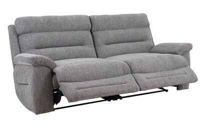 Dion Fabric 3 Seater Power Recliner Sofa | Dion Sofa Range | ScS
