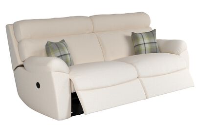 Living Cloud Fabric 3 Seater Power Recliner Sofa | Cloud Sofa Range | ScS