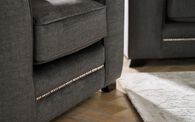 Gazeley 4 Seater Sofa Scatter Back, DALIA-BLACK-855 Gazeley 4 Seater Sofa Scatter Back | Gazeley Sofa Range | ScS