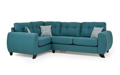 Living Aspen Fabric 1 Corner 2 Standard Back Sofa | Aspen Sofa Range | ScS