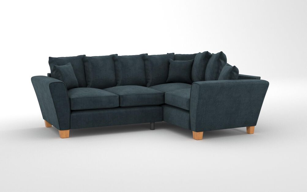 Tenbury 2 Corner 1 Scatter Back Sofa, DALIA DARK BLUE 570 Tenbury 2 Corner 1 Scatter Back Sofa | Tenbury Sofa Range | ScS