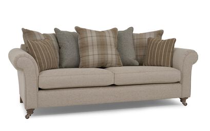 Inspire Kirkby Fabric Grand Sofa Scatter Back | Kirkby Sofa Range | ScS