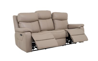 La-Z-Boy Daytona Leather 3 Seater Power Recliner Sofa with Head Tilt | La-Z-Boy Daytona Sofa Range | ScS