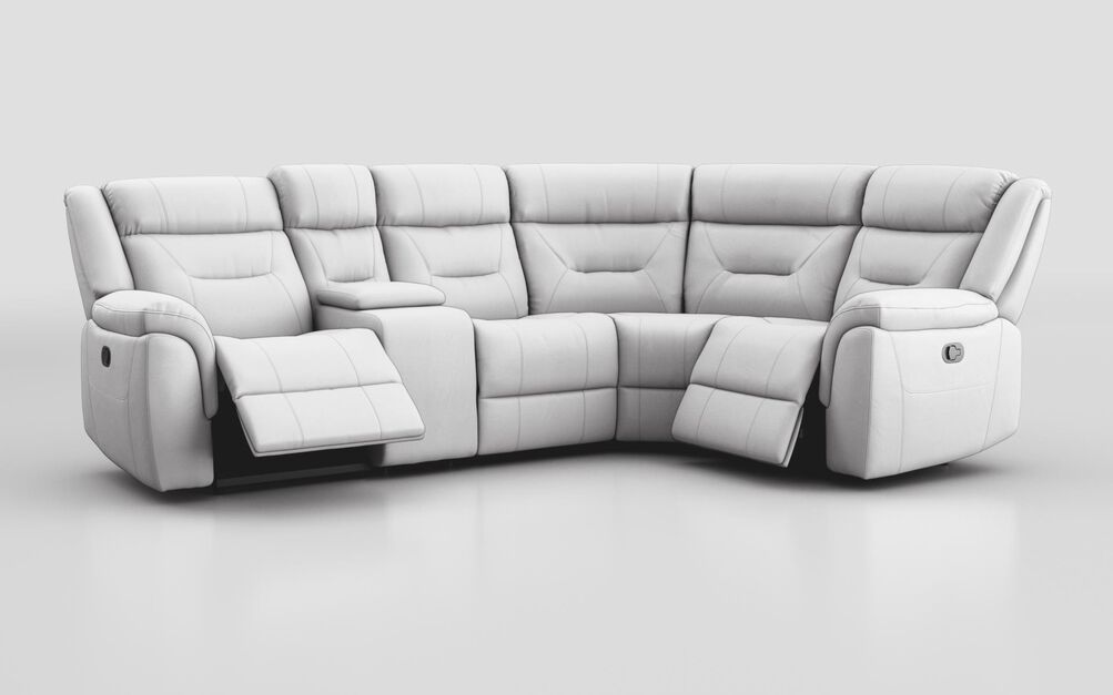 Ainsdale 2 Corner 1 Manual Sofa with Console | Ainsdale Sofa Range | ScS