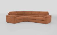 Crociale 1 Corner 3 Sofa Bed with Left Hand Facing Single Power Recliner | Crociale Sofa Range | ScS