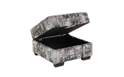 La-Z-Boy Hampton Fabric Pattern Storage Footstool | La-Z-Boy-Hampton Sofa Range | ScS