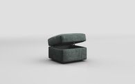 Longana Storage Footstool, DALIA-TURQUOISE-516 Longana Storage Footstool | Longana Sofa Range | ScS