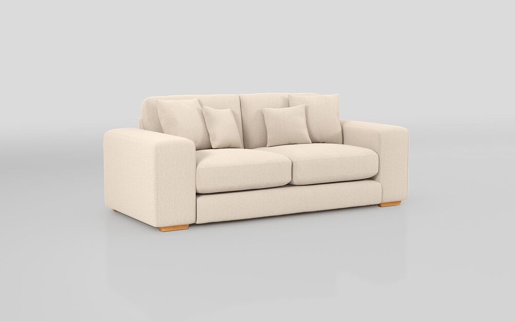 Fincham 2 Seater Standard Back Sofa, ANEMONE-WHITE-003 Fincham 2 Seater Standard Back Sofa | Fincham Sofa Range | ScS
