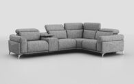 Gattolino 2 Corner 1 Static Sofa with Manual Head Tilt & Console | Gattolino Sofa Range | ScS