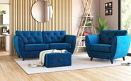 Tinsley Compact Velvet 3 Seater Sofa Tinsley Compact Velvet 3 Seater Sofa