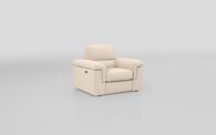 Crociale Power Recliner Chair, ANEMONE WHITE 003 Crociale Power Recliner Chair | Crociale Sofa Range | ScS