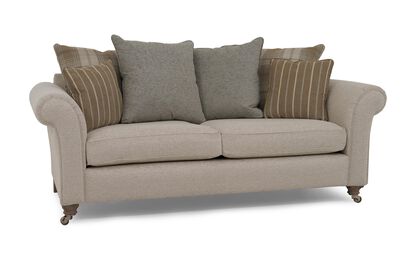 Inspire Kirkby Fabric 3 Seater Sofa Scatter Back | Kirkby Sofa Range | ScS