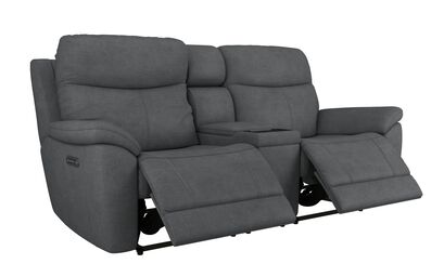 Living Ethan 3 Seater Power Recliner Sofa with Console & Head Tilt | Ethan Sofa Range | ScS