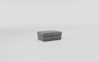 Living Esme Fabric Plain Top Banquette Footstool, MARBLE CREAM ALL OVER Living Esme Fabric Plain Top Banquette Footstool | Esme Sofa Range | ScS