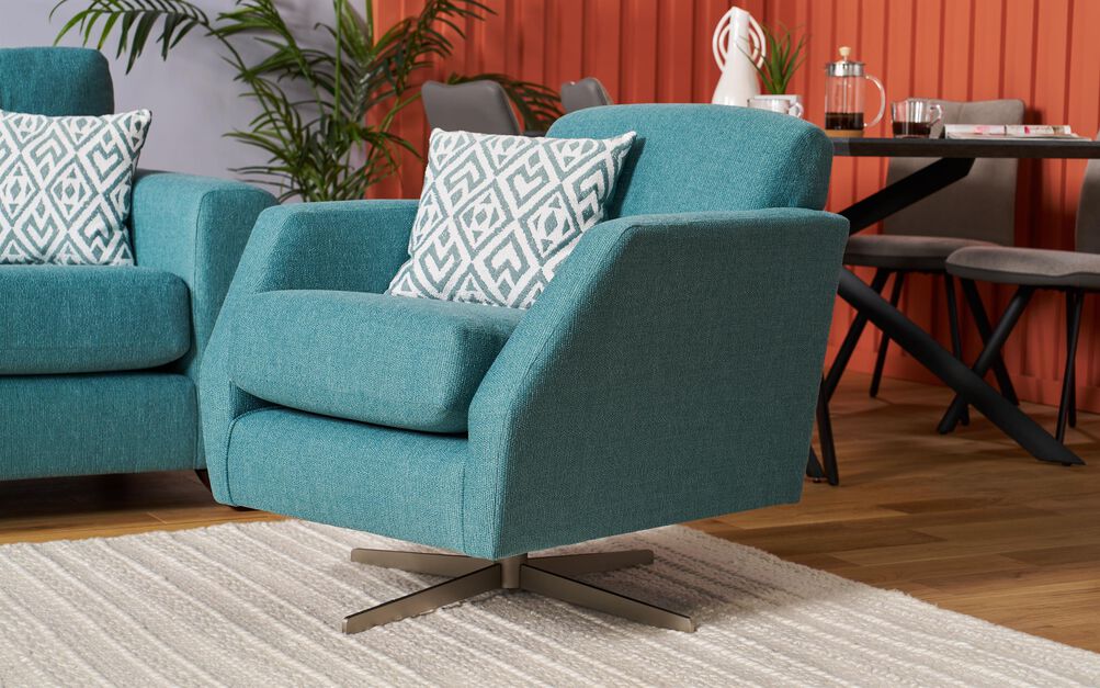 Aspen Fabric Swivel Chair | Aspen Sofa Range | ScS