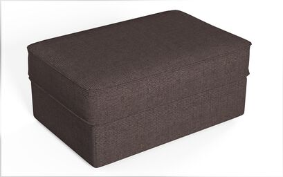 Hugo Fabric Plain Banquette Footstool | Hugo Sofa Range | ScS