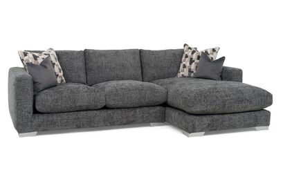 McKellen Fabric 3 Seater Sofa Right Hand Facing Chaise | McKellen Sofa Range | ScS