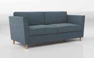 Rose Fabric 3 Seater Sofa Rose Fabric 3 Seater Sofa
