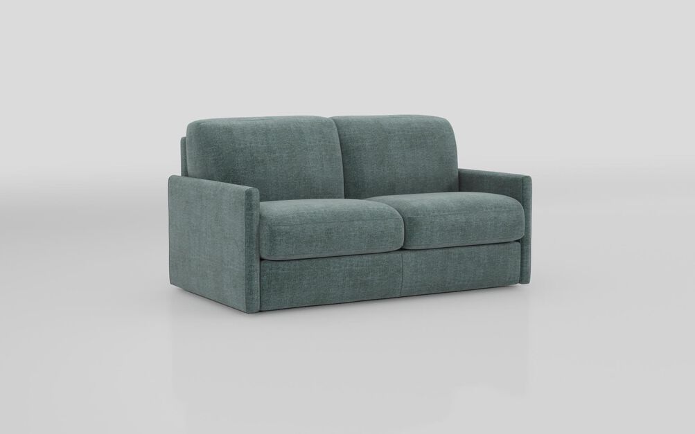 Barete 2 Seater Sofa Bed with Slim Armrest, DALIA TURQUOISE 516 Barete 2 Seater Sofa Bed with Slim Armrest | Barete Sofa Range | ScS