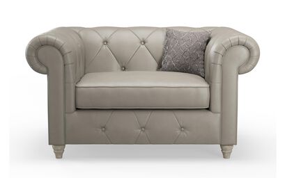 Living Melrose Leather Snuggle Chair | Melrose Sofa Range | ScS