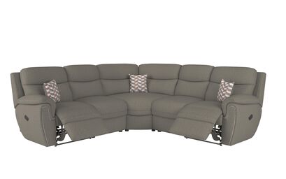 Living Ashton Fabric 2 Corner 2 Manual Recliner Sofa | Ashton Sofa Range | ScS