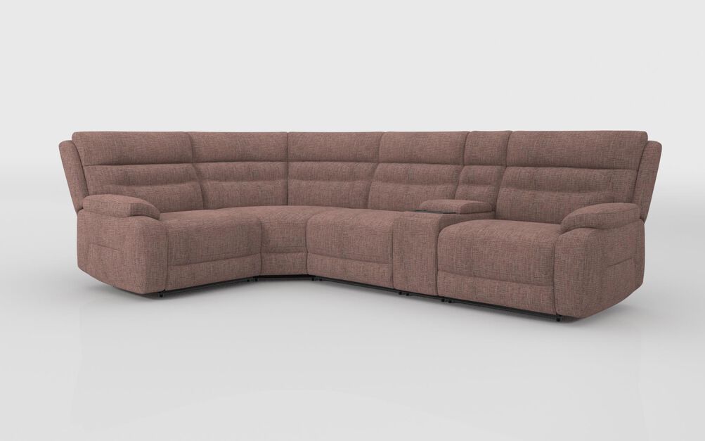 Fenton 1 Corner 3 Sofa with Media Console | Fenton Sofa Range | ScS
