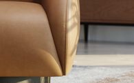 Baricella Swivel Chair, MACADAMIA-DEEP-GREEN-605 Baricella Swivel Chair | Baricella Sofa Range | ScS